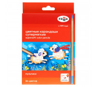 Карандаши 36цв ГАММА 80220219 Мультики супермягкие (347002)