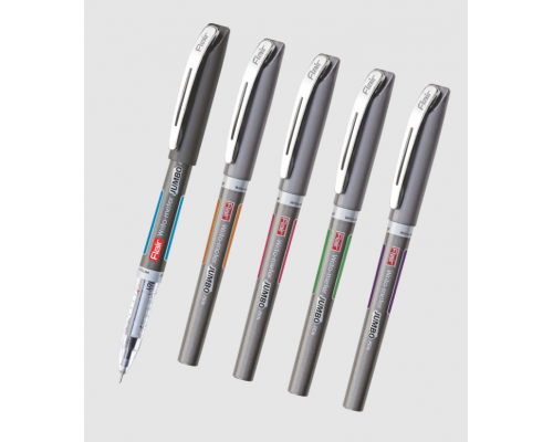Ручка шариковая Flair F-871В (12,5км) синяя Writo-meter JUMBO 0,5мм