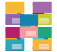 Тетрадь В5 24л = офс. цв. обл. BRAUBERG 106487 COLOR