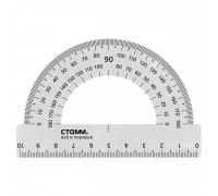 Транспортир металл СТАММ ТР-31662 10см (368961)