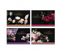 Альбом 40л пружина БиДжи 10897 Night flowers (339394) фольга