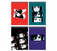 Блокнот А6 пружина 60л MESHU _52343 Kawaii (355474)