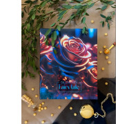 Фотоальбом 100ф 10*15 тв/обл ПОЛИНОМ (FA 100.024-2) liquid metal flowers 2