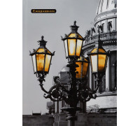 Ежедневник н/д А5 переплёт 80л Collezione (80-0391) ГОРОДСКИЕ ФОНАРИ