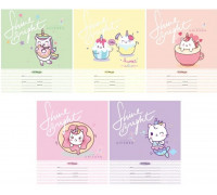 Тетрадь В5 12л = офс. цв. обл. СПЕЙС (_29872) Sweet unicorn