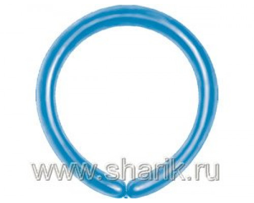Шар воздушный КОНСТРУКТОР d=2х260 100шт/уп ГОЛУБОЙ Италия (1107-0027)