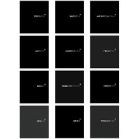 Тетрадь предметная Проф-Пресс (48-9992) 48л Black classic 12шт/сп 4+1/бандероль+пэт