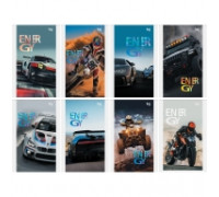 Блокнот А6 скоба 48л БиДжи 62647 Racing cars (372704)