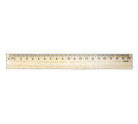 Линейка 20см дерево ASMAR AR-3111
