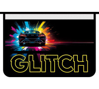 Папка для труда А4 молния сверху+уголок Пчёлка ПТР-2 GLITCH