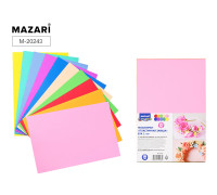 Фоамиран (резина пористая) А4 10л/10цв MAZARI (М-20243) 1мм