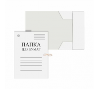 Папка картонная на завязках А4, DOLCE COSTO 528 (D00528) 440гр/м2 немелов. (100228)