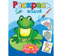 Раскраска водная ТЕРЕМОК (ВРА-26) Лягушонок Квак