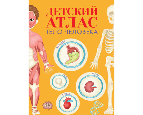 Книга А3 Проф-Пресс (978-5-378-33092-8) Детский атлас ТЕЛО ЧЕЛОВЕКА