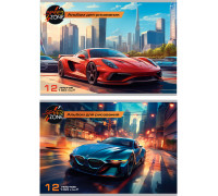Альбом 12л скоба Проф-Пресс АВТО И СОВРЕМЕННЫЙ ГОРОД (12-7476)