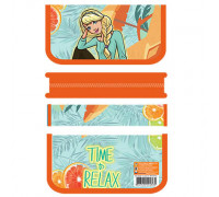 Пенал школьный 1отд ПЧЁЛКА ПО-502 ЛАЙТ (190х115) TIME TO RELAX