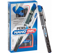 Ручка гелевая синяя PENSAN NANO 6020 0,7мм