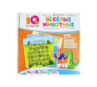 Книга А5+ Проф-Пресс (РБ16-6926) 16л IQ-блокнот спираль ВЕСЕЛЫЕ ЖИВОТНЫЕ