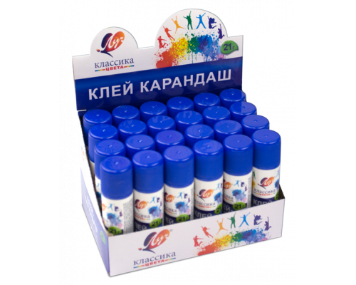 Клей-карандаш 21гр ЛУЧ (PVP) "Классика" 1733-08