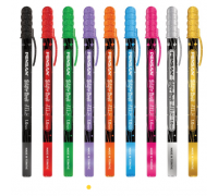 Ручка гелевая PENSAN 2800/12 металлик/фиолетовая 1мм GLITTER JELY PEN