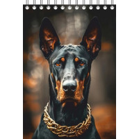 Блокнот А6 пружина 40л LAMARK (NB0308) Портрет