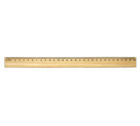 Линейка 30см дерево ASMAR AR-3113