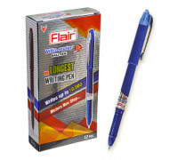 Ручка шариковая Flair (10км) F-743DX синяя Writometer ball NEW (корпус цветной)