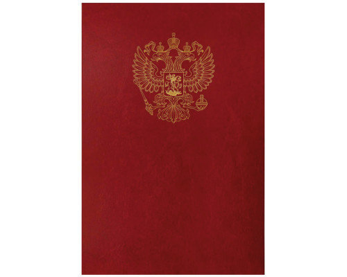 Папка адресная А4 РОССИЙСКИЙ ОРЁЛ бумвинил СПЕЙС APbv_391 (160238)
