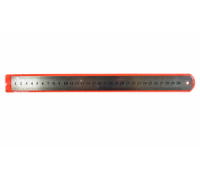 Линейка 30см металл ASMAR AR-30 чехол