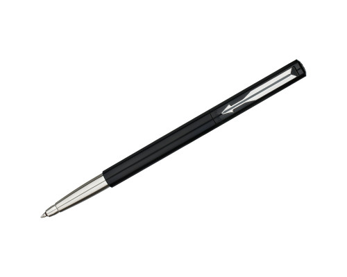 Ручка подарочная PARKER 0319630 Vector Black роллер 0,8мм синяя (352797)