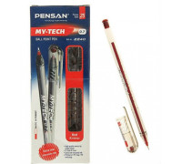 Ручка шарик/масл PENSAN MY-TECH 2240 красная