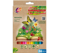 Карандаши 36цв ЛУЧ 1998-08 "ZOO" корпус пластик