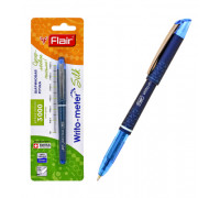 Ручка шариковая Flair (3км) F-743Silk/блистер синяя Writometer ball