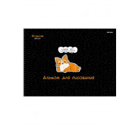 Альбом 40л пружина Проф-Пресс МАЛЕНЬКИЕ ДРУЗЬЯ лак (40-8352)