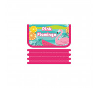 Пенал школьный 3отд ПЧЁЛКА ПО-411 (190х105) печать на ткани PINK FLAMINGO