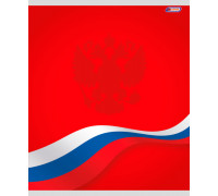 Тетрадь В5 48л = офс. цв. обл. ASMAR (AR-8083) Символика на красном