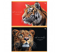 Альбом 32л пружина БиДжи 08632 Art animals (378702)