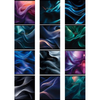 Тетрадь предметная Проф-Пресс (48-4415) 48л FLUID ART 12шт/сп софт-тач/бандероль+пэт