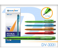 Ручка шарик/автомат DARVISH DV-3331 корпус цветной/блёстки (50шт/уп)