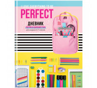 Дневник переплёт 48л (5-11кл) БиДжи 10337 Perfect (333656) матов/ламин/лак