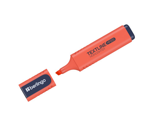 Маркер текст. BERLINGO Textline Т7518 HP500 персиковый 1-5мм (374567)