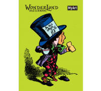Скетчбук А6 MyArt. (64-0602) Wonderland sketchbook ШЛЯПНИК