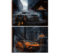 Альбом 40л пружина Проф-Пресс КРАСИВЫЕ АВТОМОБИЛИ (40-7905)