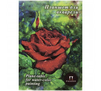 Планшет для акварели А4 20л Лилия Холдинг ПЛАР/А4 "Алая роза" (171381)