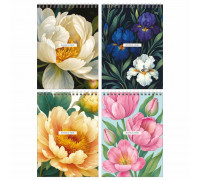Блокнот А5 пружина 60л БиДжи 06542 Botanical theme (385091)