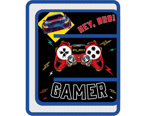 Папка для труда А4 молния вокруг+уголок ПЧЁЛКА ПТР-1 BROTHER GAMER