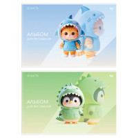Альбом 32л скоба БиДжи 62625 Мультики (389055) эконом