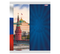 Тетрадь В5 96л # офс. цв. обл. ASMAR (AR-6923) Символика на синем