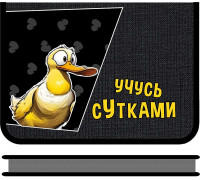 Папка для тетрадей А5 молния вокруг Пчёлка (ПМ-А5-04) УЧУСЬ СУТКАМИ