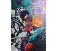Ежедневник н/д А5 переплёт 80л Collezione (80-8221) лак/фольга ПЛАНЕТА НА ЛАДОНИ